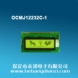 OCMJ12232C-1 白光黄屏3.3V