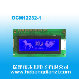 OCM12232-1 蓝屏5V